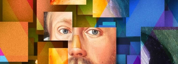 Fragmento da obra sobre Tycho Brahe. Detalhe do olhar.